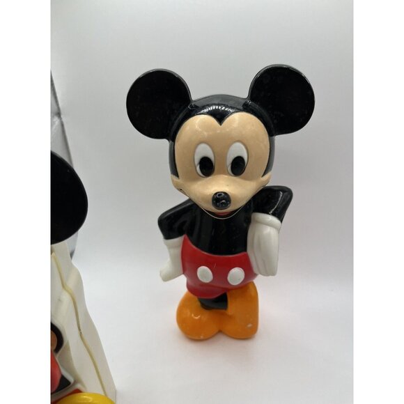 Vintage 1986 Superior Toy Disney Mickey Mouse Gumball Bank Plastic Part&CRIB TOY - Picture 4 of 16
